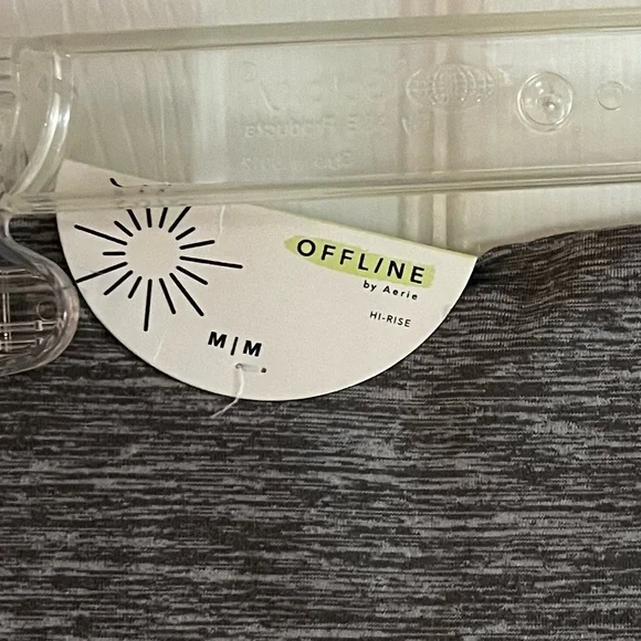 Offline by Aerie Stylish Gray Women’s Leggings - Picture 4 of 8